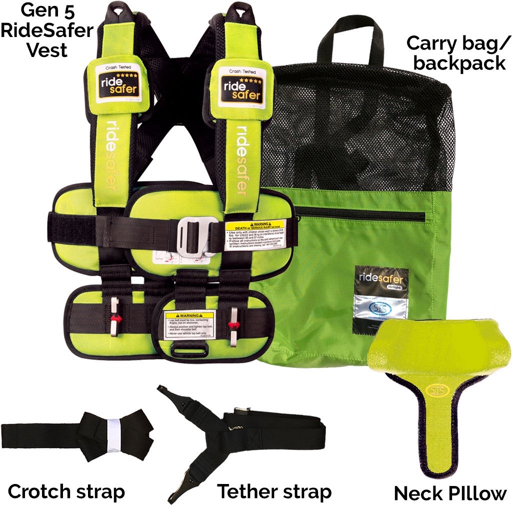 RideSafer Travel Vest Child Restraint System Amazeballs South Africa