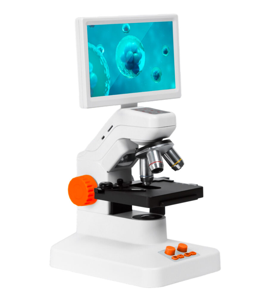 Microscope Numérique MatataStudio MT3-2 - Écran LCD 7" 1600x - WiFi Et HDMI - Parfait Pour École Et Loisirs